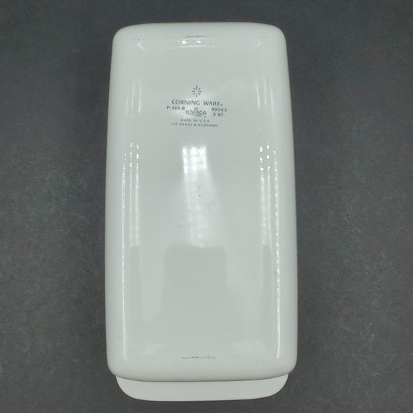 Corningware Cornflower Blue Loaf Pan Rectangular Casserole Baking Dish 2 Quart - Picture 8 of 9